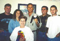 Thomas Bradford, Tina Bradford, Mary Bradford, Jack Hanna, John Bradford, Andy Bradford